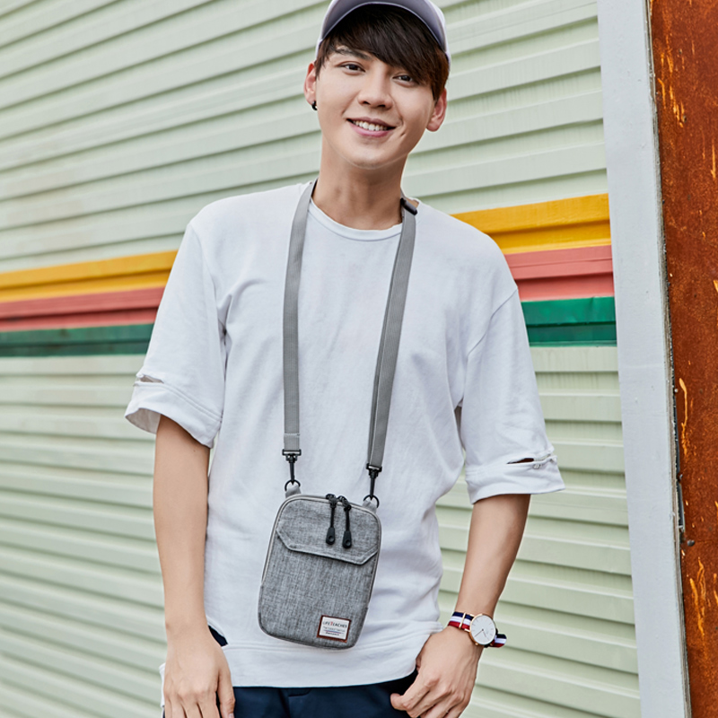 Chaobai Hip-hop Bag Multifunctional Single Shoulder Small Hanging Bag Leisure Slanting Bag Fashion Mini Mobile Bag Jumping Di Bag