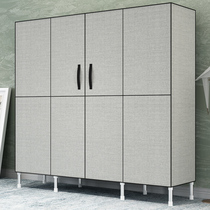  Simple wardrobe fabric steel frame bold reinforced cloth wardrobe Simple modern economical assembled wardrobe storage cabinet