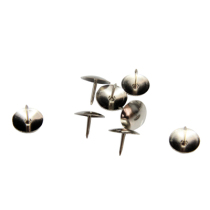 Nickel plated metal pushpin Strong cork press nail I-word nail Art nail Wall nail Silver Guangxi office stationery