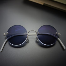German brand domestic resin transparent anti-UV anti-blue light aspherical discoloration ultra-thin frameless lens collection