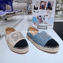 Thagatu 2022 spring new water drill round head casual set foot fisherman shoes women flat bottom single shoes women EDT06AA2