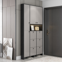 Shoe cabinet home door porch cabinet integrated light luxury style simple modern small apartment ultra-thin bucket balcony cabinet