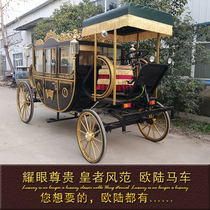 New European-style elegant carriage Scenic tour Sightseeing Wedding Wedding Real estate exhibition Film and television props
