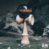 Two or two sword Jade camera film kendama professional competition maple walnut dish paint sword ball creative