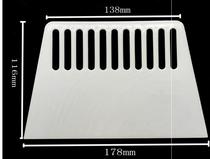Plastic plate scraper tool thickened super hard super large paste wallpaper scraper plastic wall cloth special enlarged scraper