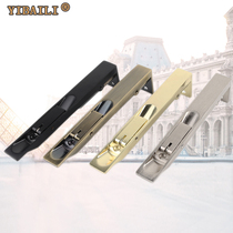 Black latch Golden underbolt wooden door latch Heaven and Earth latch double door latch female door latch dust proof