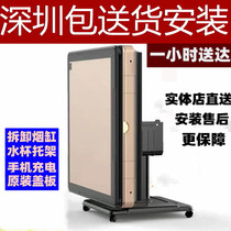 Shenzhen Mahjong Machine Fully Automatic Folding Electric Mahjong Table Dining Table Home Mute Rollcoaster Mahjong Table Sparrow Machine