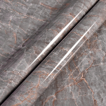 Gray marble sticker wall sticker self-adhesive desktop bar refurbished waterproof and moisture-proof padded imitation marble sticker