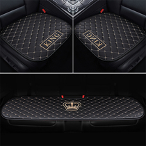 Goddess car cushion monolithic four seasons universal cotton linen fabric without backrest three sets rear rear car cushion winter seat cushion