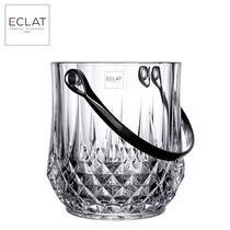  French imported creative crystal glass red wine wine ice bucket Champagne ice bucket portable carved household ice bucket