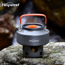 Hispeed flag speed outdoor kettle field boiling water set self driving tour stove camping picnic cooking water teapot