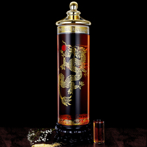 High borosilicate wine glass bottle with faucet 10 to 50kg sealed bubble ginseng special glass wine bottle