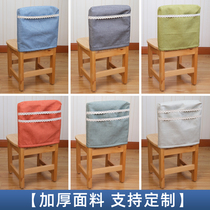 Set to make kindergarten chair back cover one-piece small chair cover chair back book bag thickened cloth art collection bag stool cover