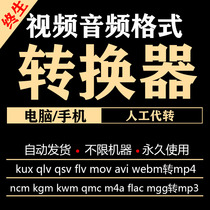 Music video format ncm kgm qlv qmc kux qsv conversion mp3 mp4 Converter download software