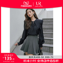UR 2023 Spring and Summer New Womens College Fashion High Waist Dress A-word skirt UWU53206