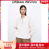 UR2021 new winter womens simple fashion casual hooded loose sweater WL46S4ON2001