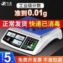 This selection of counting scales 30kg Electronics says that the high-precision electronic scale commercial 0-1g weighing precision industrial platform scales