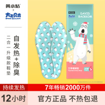 Self-heating insole Wormwood warm foot paste free heating insole baby sticker male foot hot post female warm foot patch
