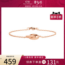 Daniel Wellington dw couple bracelet female girl small double ring fashion light luxury girlfriends light luxury jewelry gift
