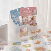 Hands Ledger Sticker Packs Soft-cute Planet PET Waterproof Stickers Diy Decorated Teenage Girl Hearts Wind Hand Tent Material Bag