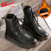Huili Martin boots female spring and autumn single boots 2021 new short boots winter plus velvet womens shoes British style boots women