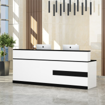 Shop counter desk uniform simple modern table front desk clothing store reception beauty company milk tea bar cashier clothing