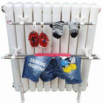 (Pat 2 send 1) Universal radiator electric water radiator drying rack towel bar rack stainless steel pipe storage rack