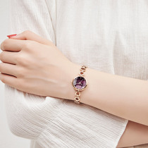 (Official) Poly-Hour Watch Womens Small Crowd Light Extravaganza 2021 New Lady Quartz Bracelet Watch