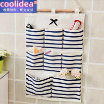 Wall storage bag hanging bag hanging bag wall storage bag behind door storage bag fabric storage bag apartment dormitory artifact