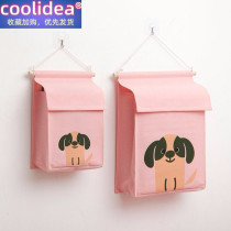 Receiving bag hanging bag bedside socks underwear wall hanging bag newspaper hanging back door wall hanging