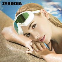 ZYRODIA goggles HD large frame waterproof anti-fog myopia silicone men and women adult diving swimming goggles