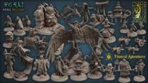 Titan casting April 2021 War chess board game 3D printing model STL hand-made high-precision material file