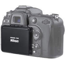 Nikon D7100 D7200 D5 camera screen shading and sunshade protective cover diamond screen buckle installation