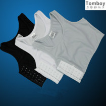 les1980 handsome t tie chest les short large size female without bandage student corset chest vest underwear