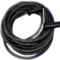 Hand-cranked pipe dredger special spring soft spring water pipe toilet floor drain stirring whip cleaning clogging tool household