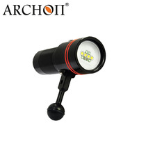 ARCHON odong D34V diving photography camera supplement light 2600 lumens button red violet UV light