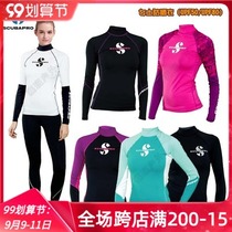 Scubapro women sunscreen clothing long sleeve diving suit jellyfish clothing womens trousers surfing UV protection UPF50 80