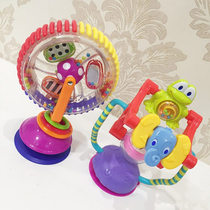 Baby table dining chair sucker toy educational feeding eating artifact 1 year old baby child rattle for more than 6 months