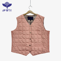 Irilan down jacket 2022 winter new middle-aged and elderly women old lady mother down vest white duck down vest