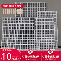 Wrought grid photo wall decoration rack ins bedroom dormitory girl heart iron grid room hanging wall Net Red
