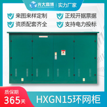 HXGN-15 outdoor box type open and close room inflatable cabinet SF6 with switch 10kv high voltage cable branch box ring net cabinet