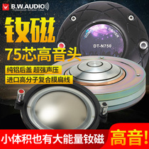 Budweiter 44 Core 75 Core Neodymium Magnetic Alt Drive Head Line Array Bar Stage Speaker Import Horn Horn High Power