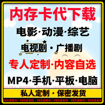 64G Film and TV Storage Card Memory Card Generation Next Film Video TF Card 128G Custom MP4 Cartoon SD Designation Download