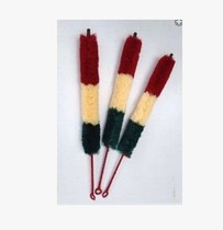 Long flute short flute clarinet black pipe cleaning stick brush wiping clean cloth (short) color random