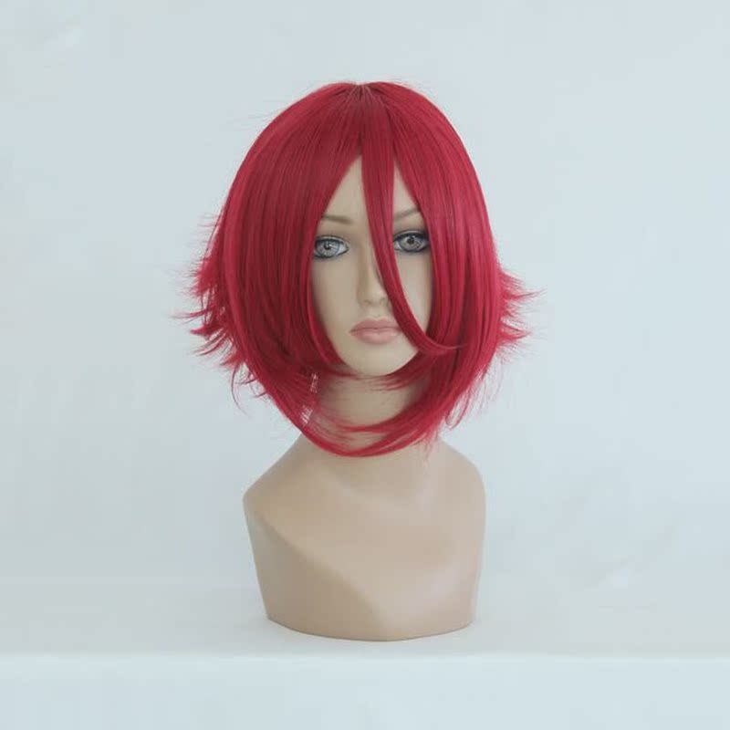 SUCICI Code Geass Cosplay Wigs Kallen Stadtfeld Cosplay Wigs Heat Resistant Synthetic Anime Cosplay Wig Halloween Carnival Party Wigs
