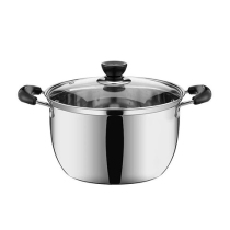 16 18 20 22 24 26 Special thick soup pot stew soup pot milk pot hot pot steamer induction cooker gas stove Universal