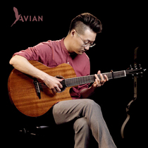 Yuan Bullet Van Bird Guitar avian Skylark 2A Nightingale Handmade Customized Full Single Finger Ballad Guitars