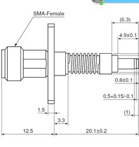 Japan village fields MM126515 village field Radio Frequency head murata Probe can be invoiced