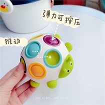 Baby finger beetle picking music pressing exercise hand grasping fine young logic baby early education toy