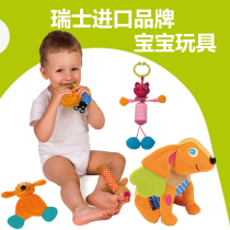Swiss Oops baby soothing towel doll baby bites entrance coaxing to sleep doll hand puppetry wool suede toy